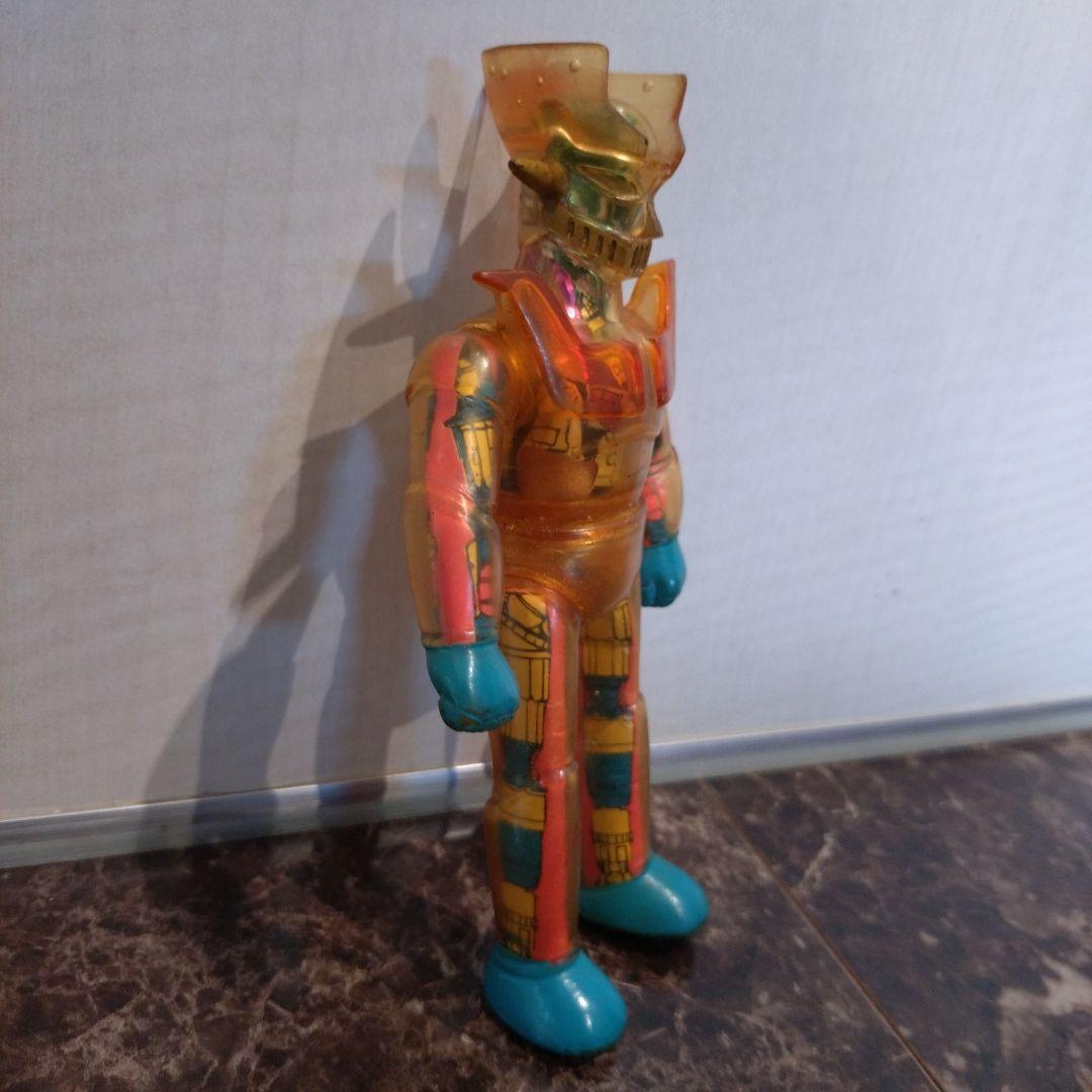 【当時物】マジンガーZ ソフビ クリア ポピー