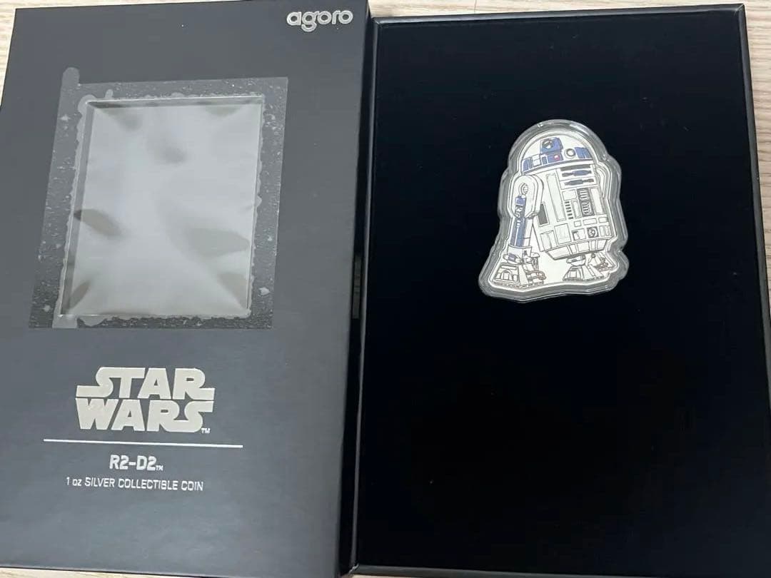 タイムセール　純銀　1オンス　スターウォーズ　R2-D2