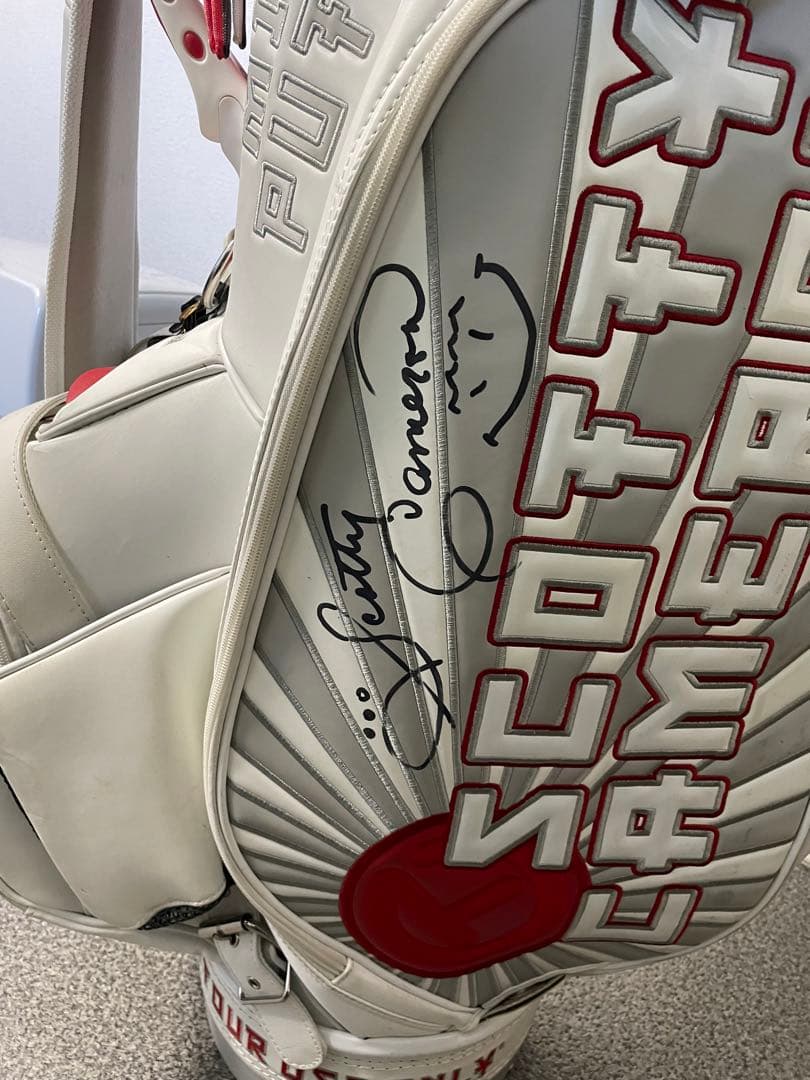 激レア　スコッティキャメロン　サークルT キャディバッグ ゴルフバッグ サイン入