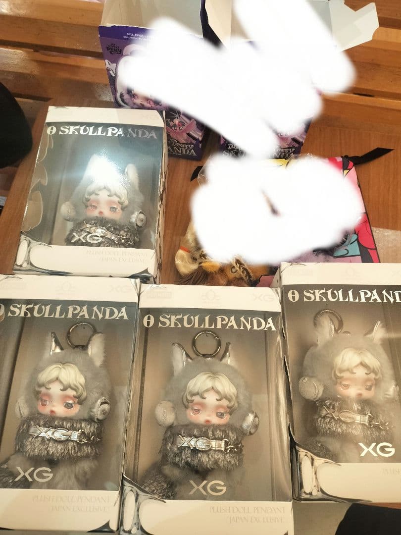 正規品　スカルパンダ　XG 日本限定　4体　セット