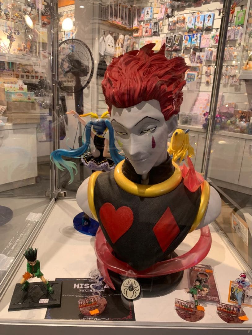 hunter×hunter ヒソカ＝モロウ ガレージキット ガレキ スタチュー⑨