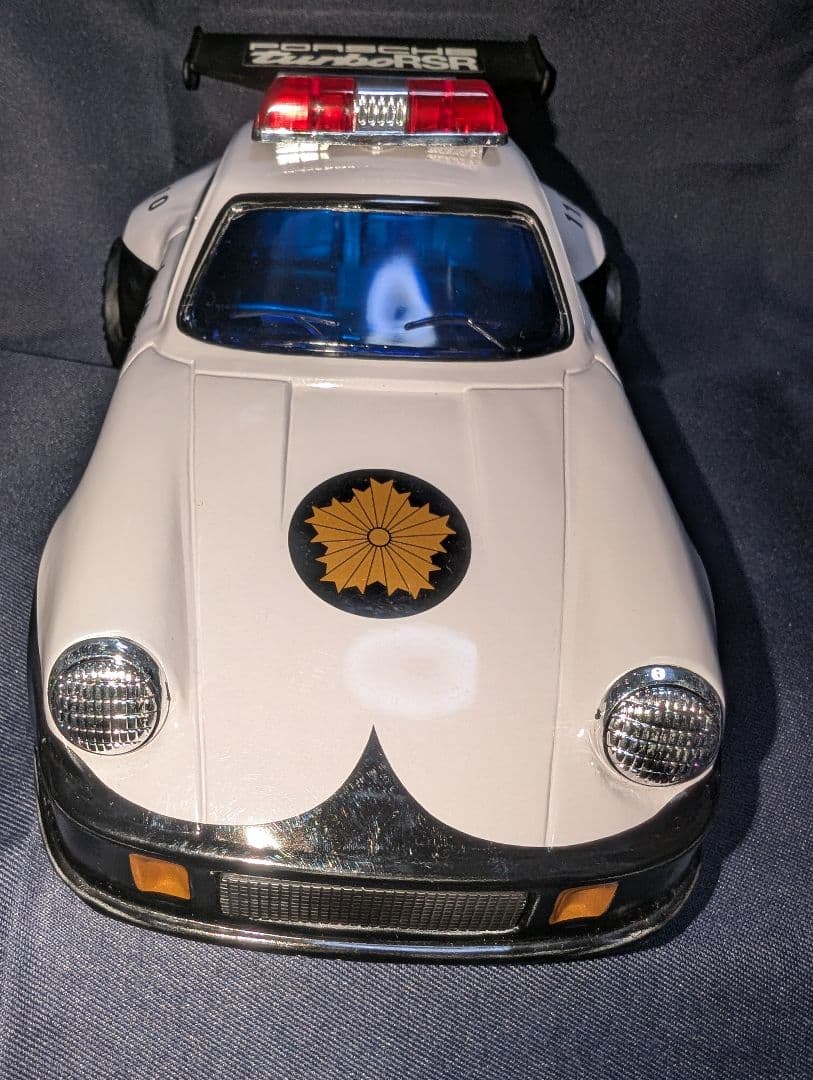 ブリキ自動車　ポルシェパトカー turboRSR