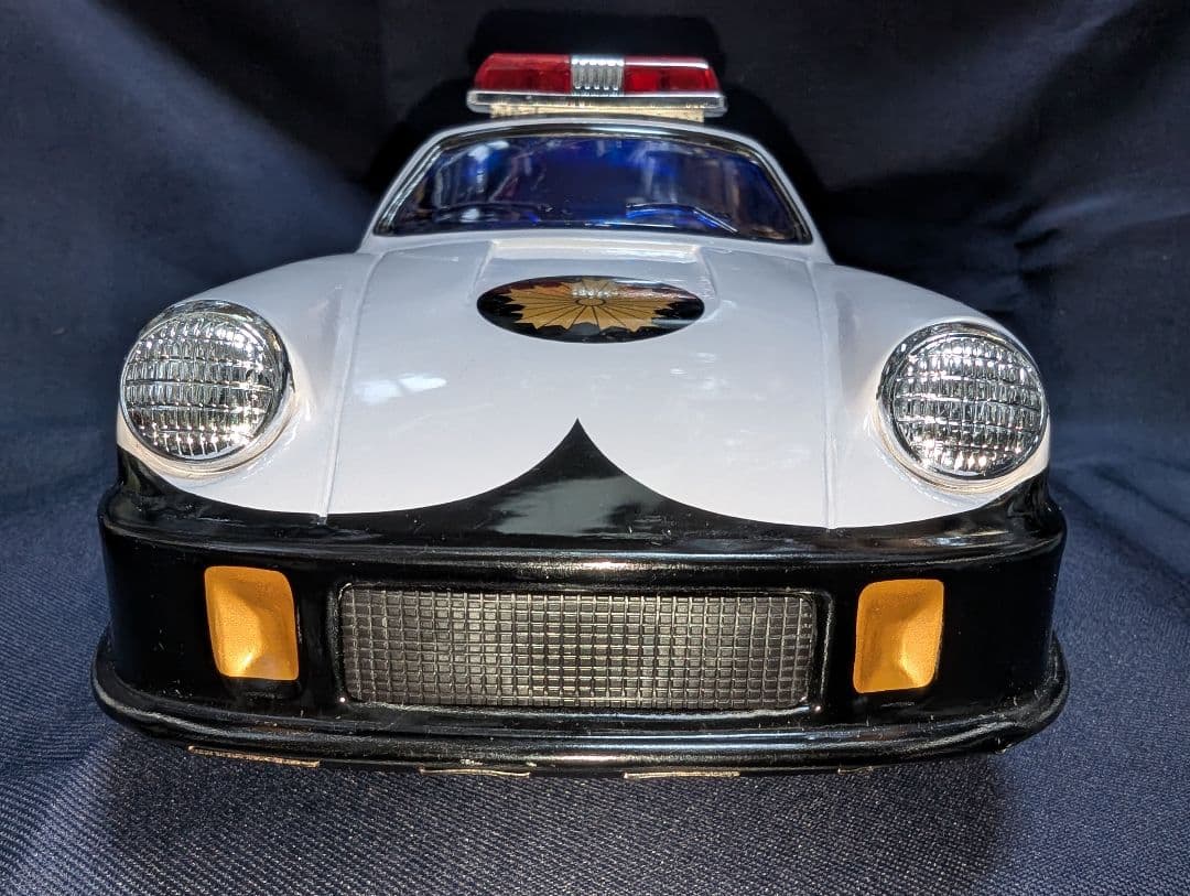 ブリキ自動車　ポルシェパトカー turboRSR