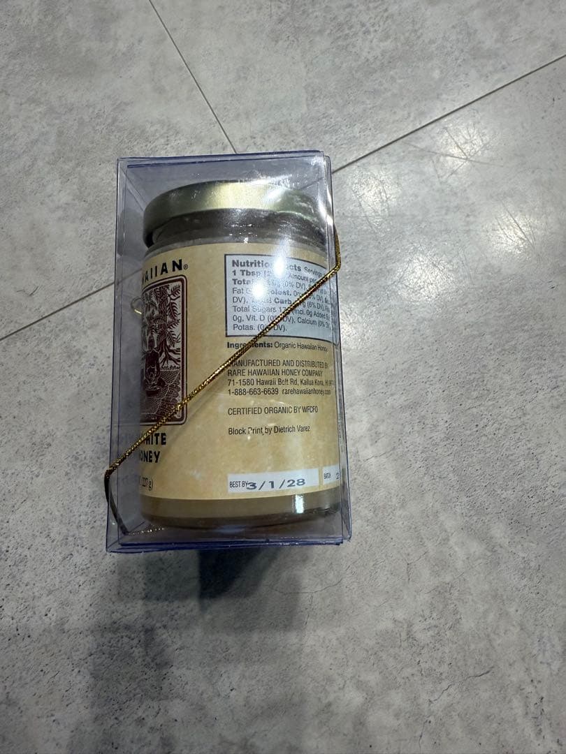 【ハワイ限定】RARE HAWAIIAN 白ハチミツ オーガニック はちみつ