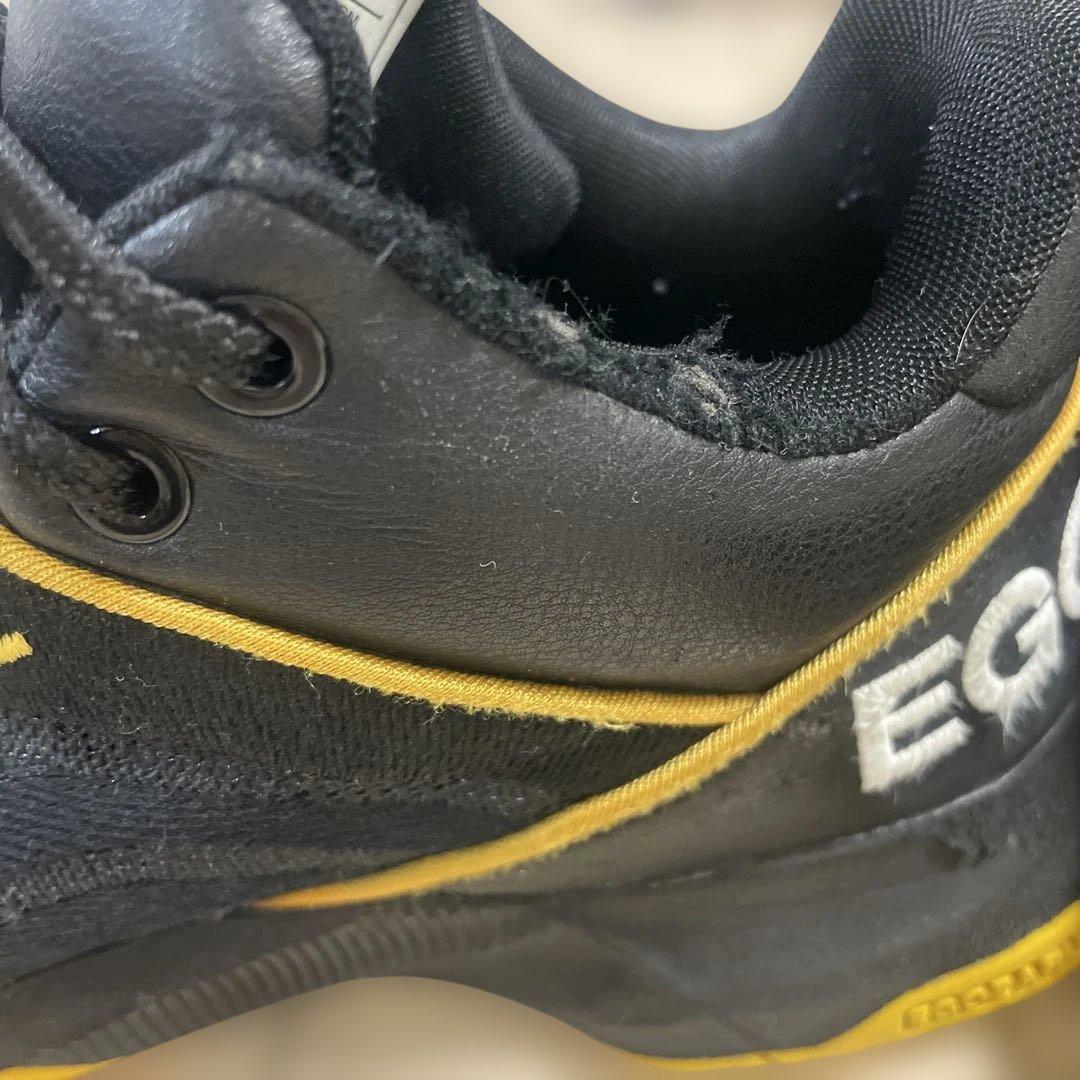 EGOZARU バスケットボールシューズ ブラック/イエロー25.5㎝