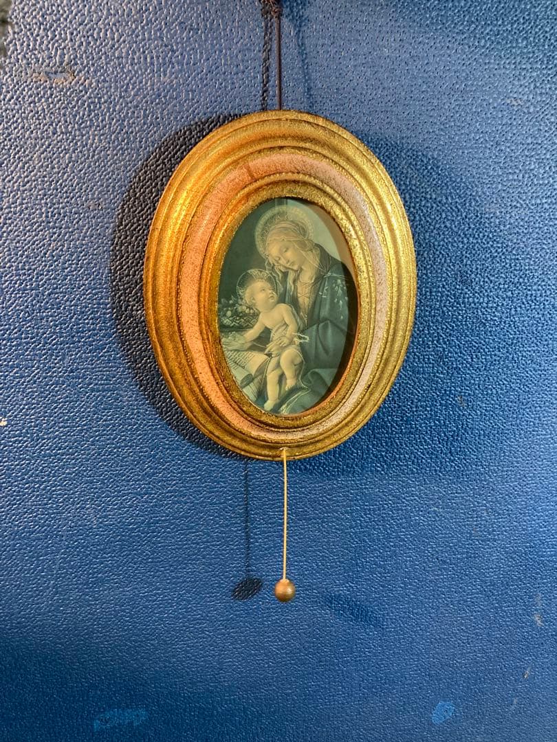 リュージュ　イタリア　ヨーロピアン　壁掛けインテリア　壁掛けオルゴール　天使