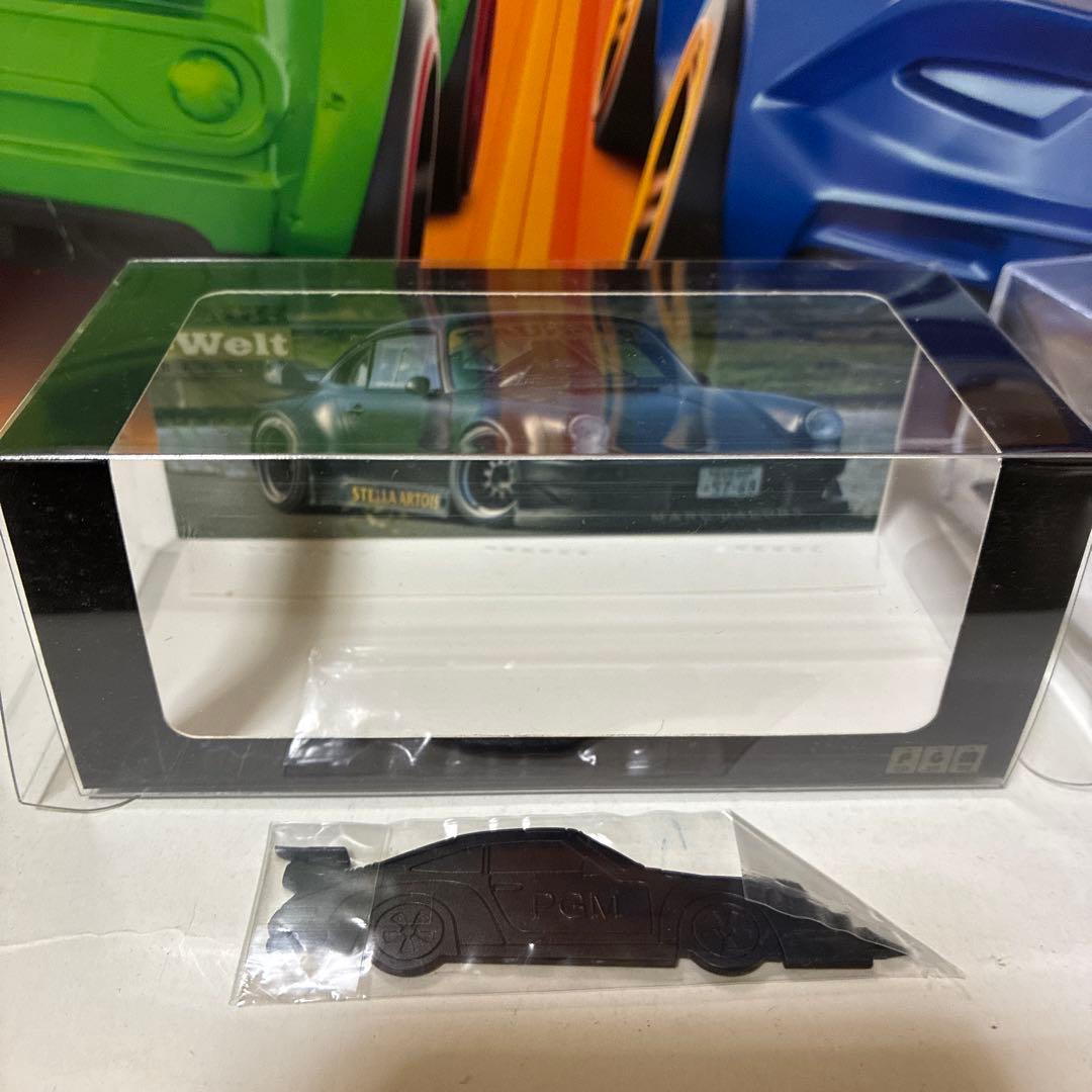 絶版　1/64PGM RWB 930 Black ポルシェ