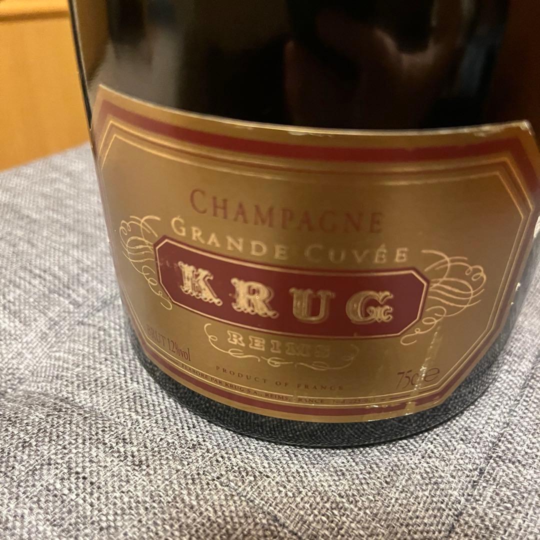 【未開封】クリュッグ・グラン・キュヴェ・ブリュット750ml Krug