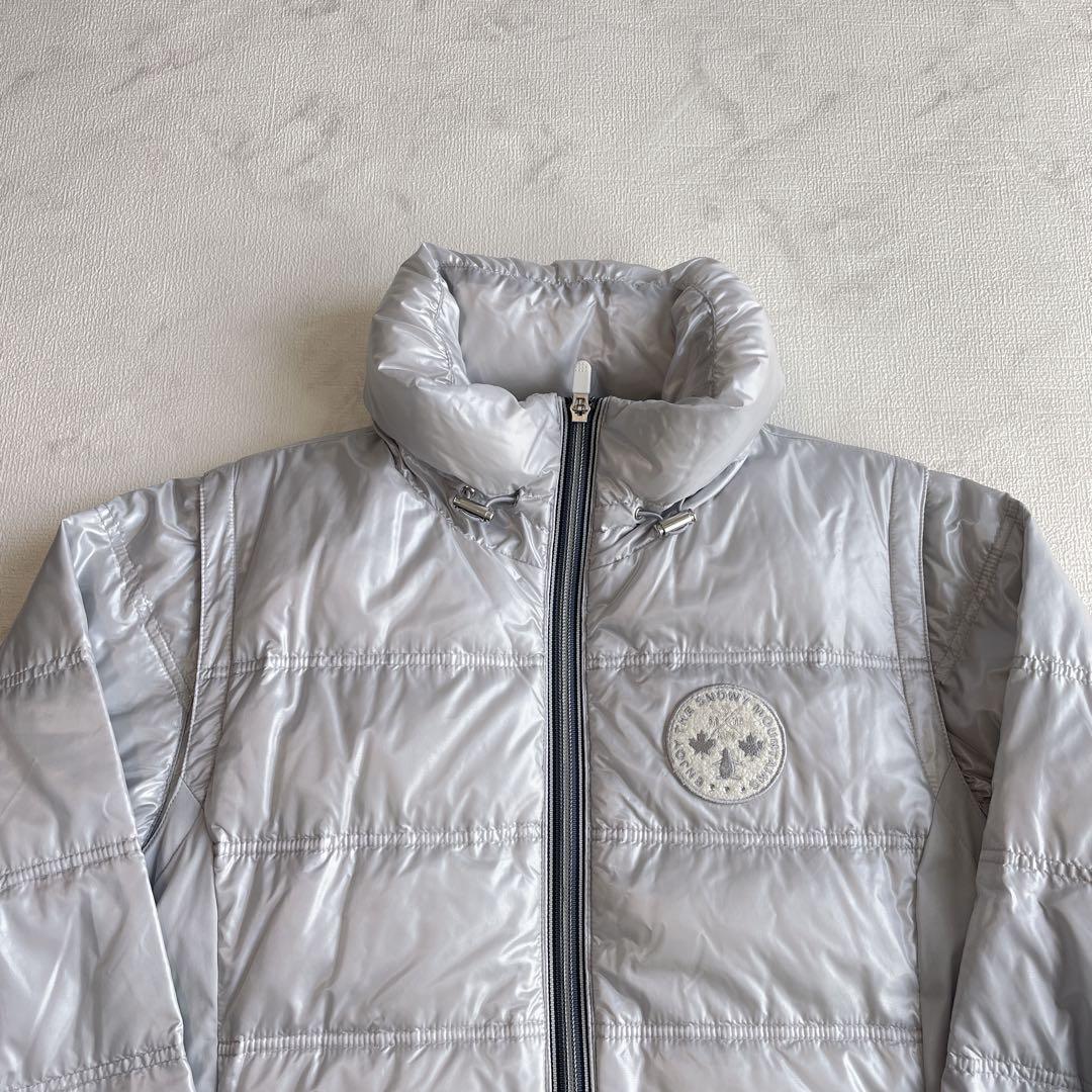 マンシングウェア　未使用級美品　900フィルダウンジャケット　2WAY シルバー