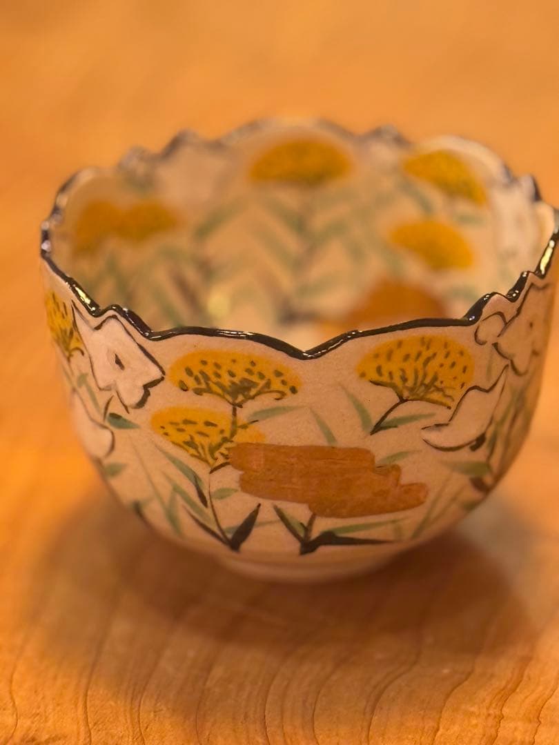 乾山写し　秋草　5セット　陶器　器