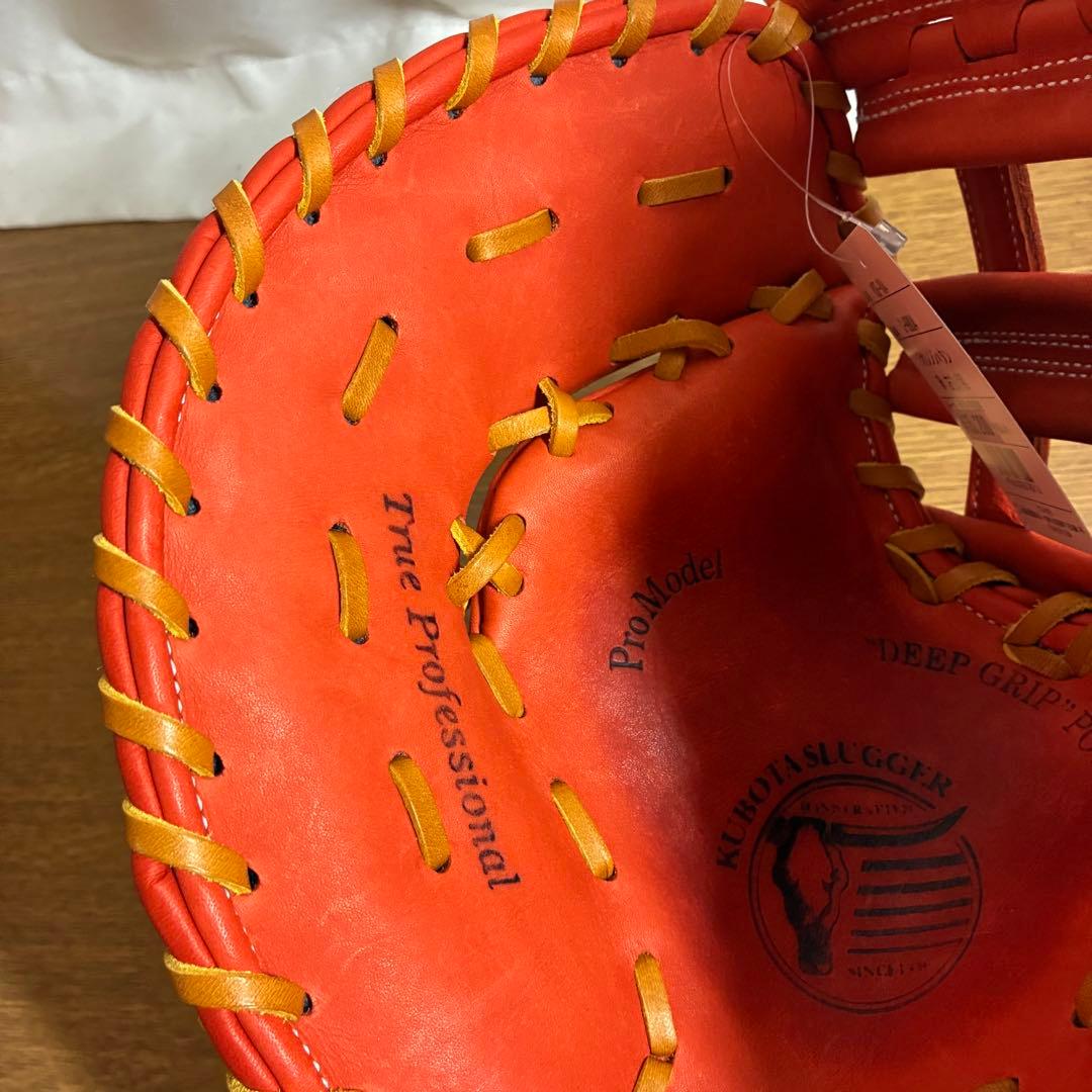 久保田スラッガー 一般軟式 ファーストミット 極美品 未使用 新品 左投げ