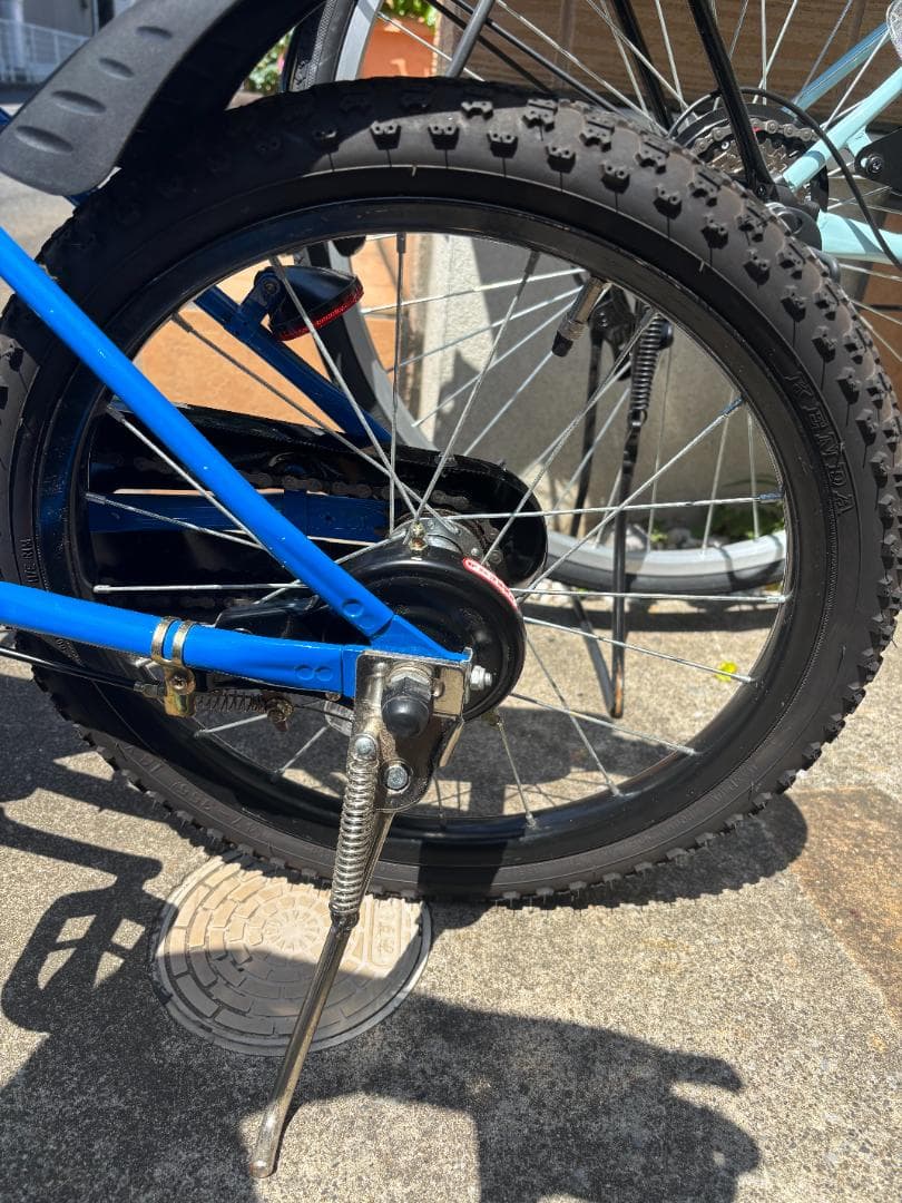 【全国発送対応・美品】18インチ 子供用自転車 ブルー AEONBIKE購入