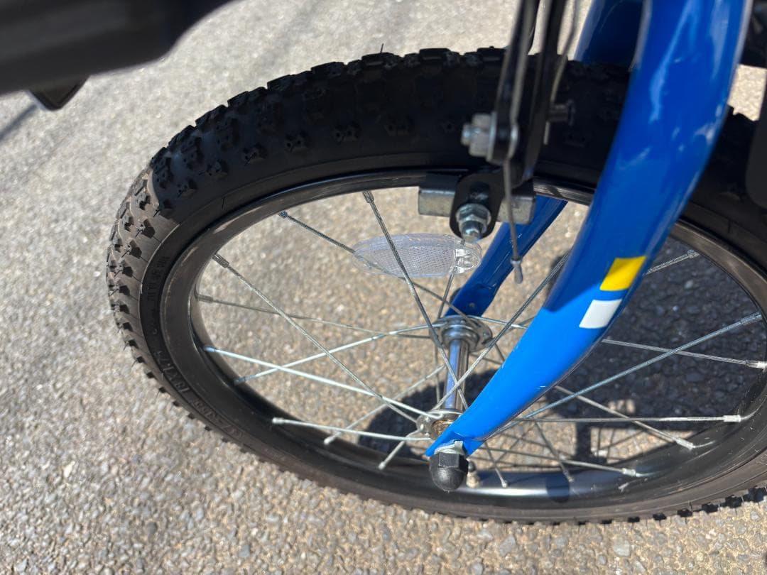 【全国発送対応・美品】18インチ 子供用自転車 ブルー AEONBIKE購入