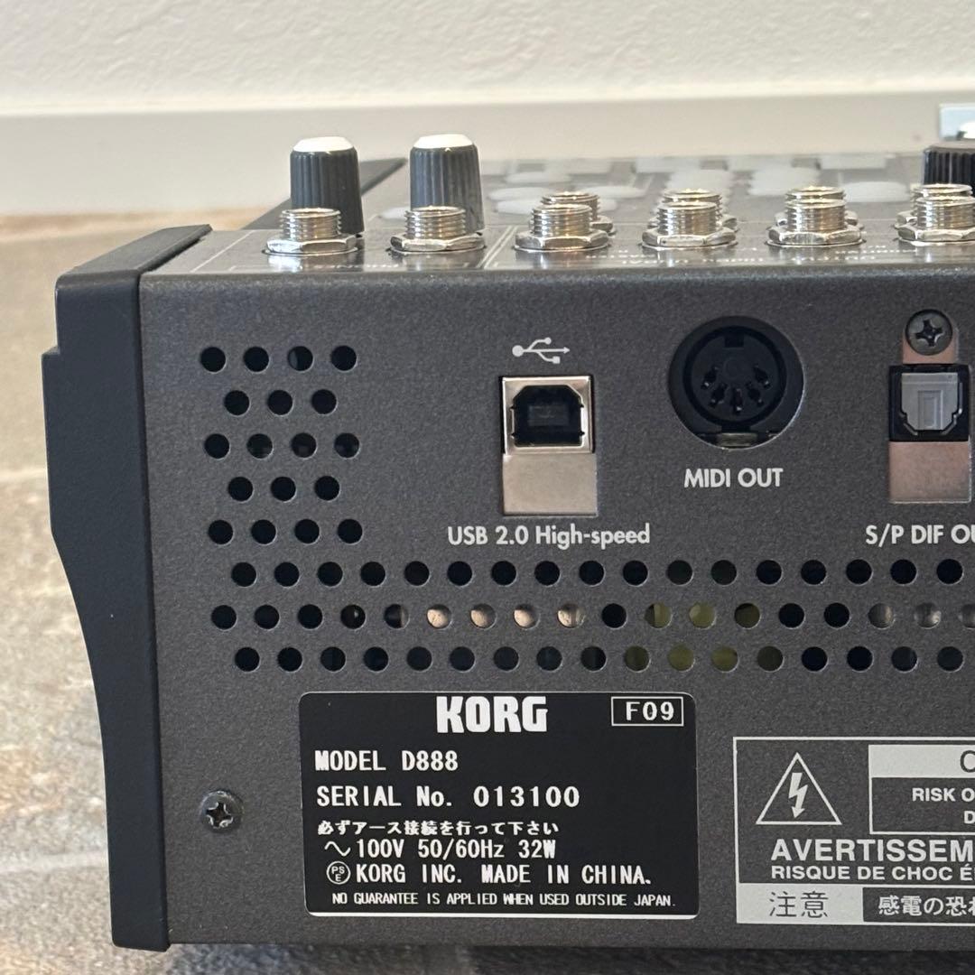 【美品】KORG D888 コルグ ミキサー デジタル レコーダー　- MTR