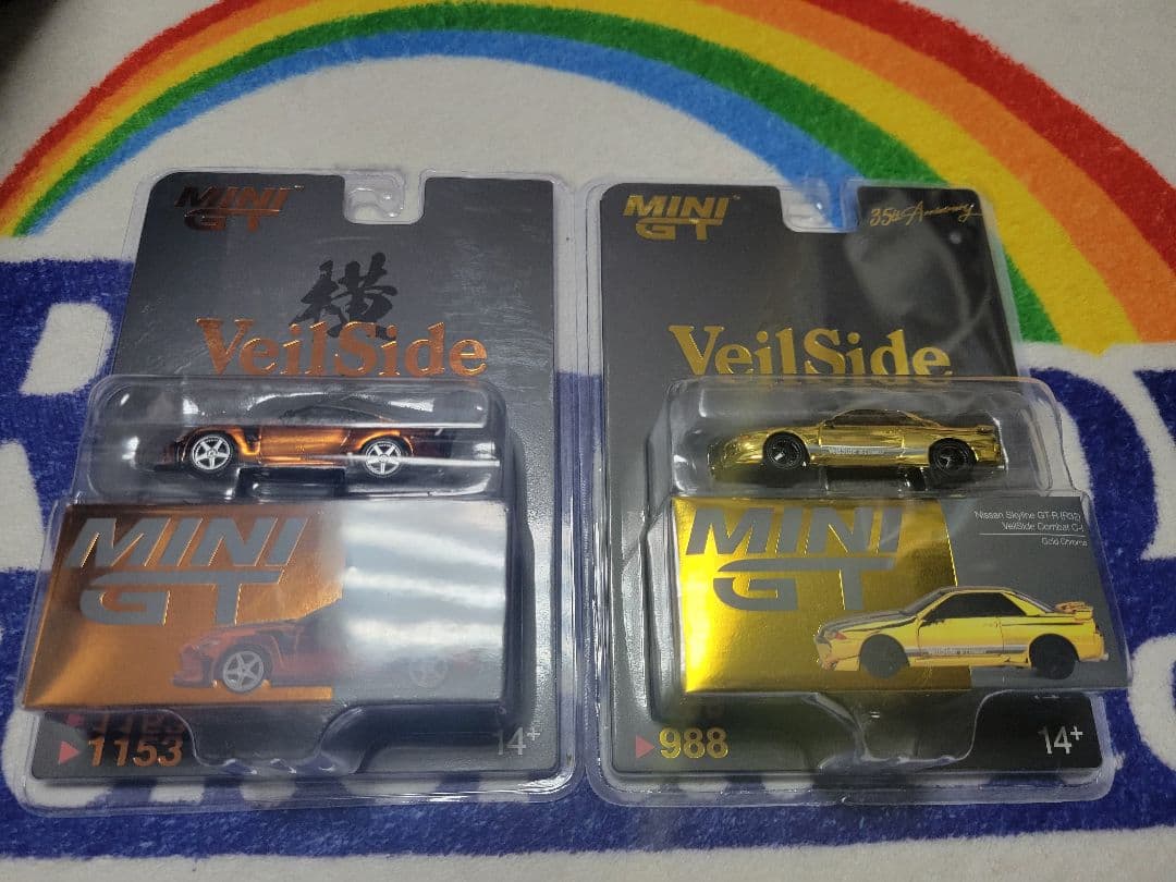 オートサロン MINI GT VeilSide 2台セット Tシャツ