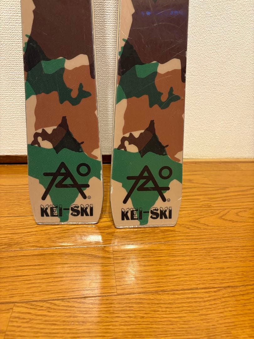 KEI SKI&ZASSOコラボ スキー板 165cm