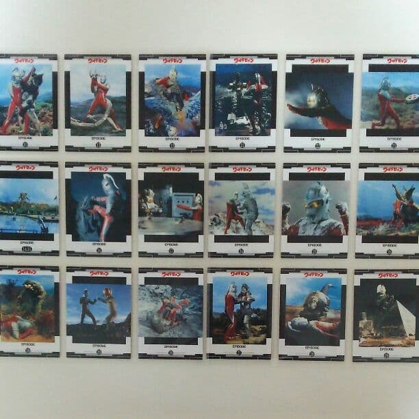 バンダイ・カードダス「ウルトラセブン」トレーディングカード１４５種類セット