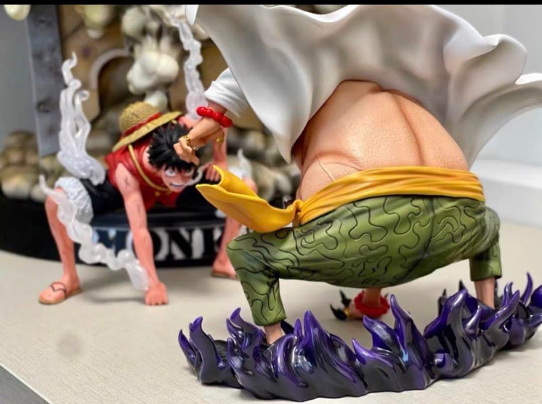 ONE PIECE ワンピース 黒ひげ·ティチ フィギュア ガレージキット