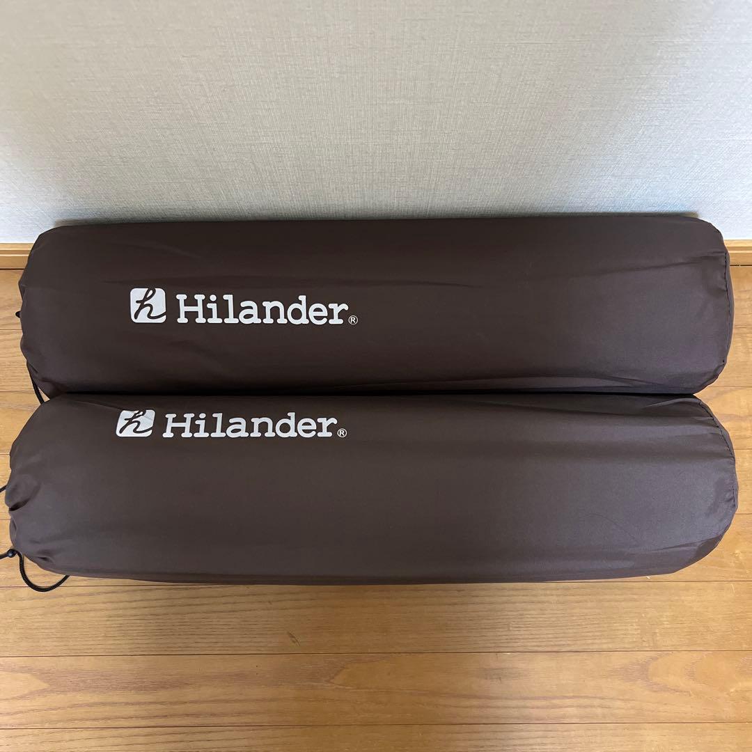 Hilander スリーピングマット ダークブラウン　2枚セット