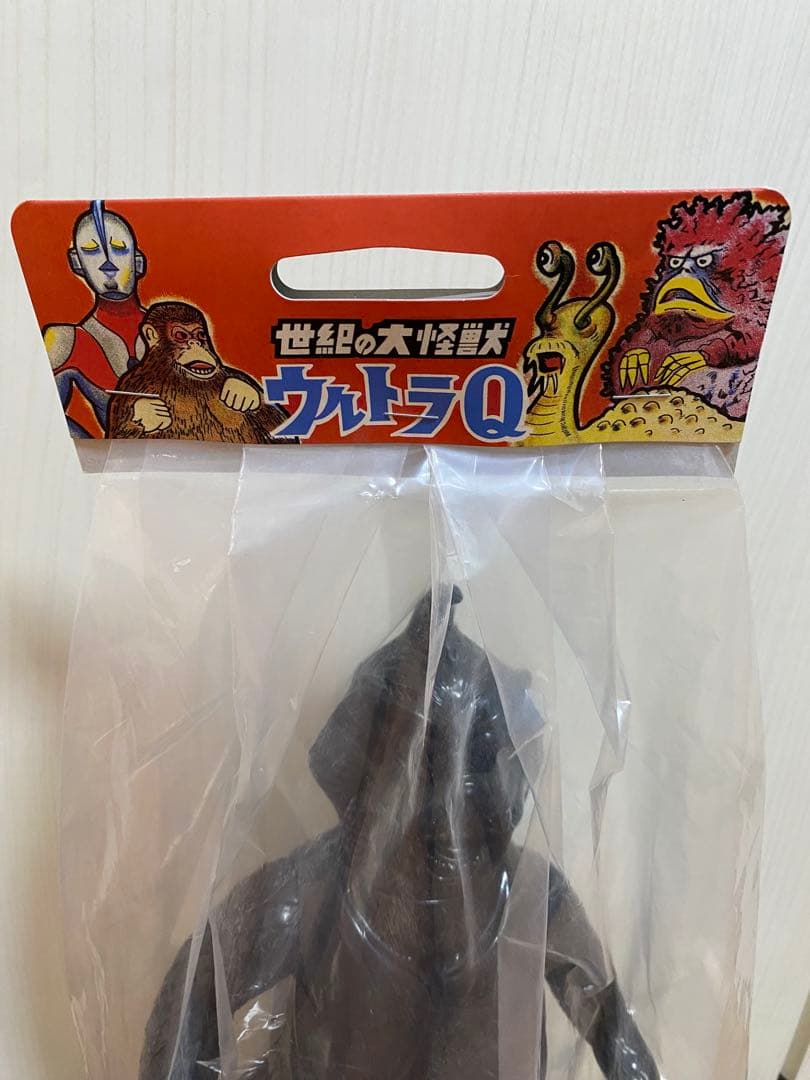 マルサン 世紀の大怪獣 ゴメス450 Black Blank Ver. ソフビ