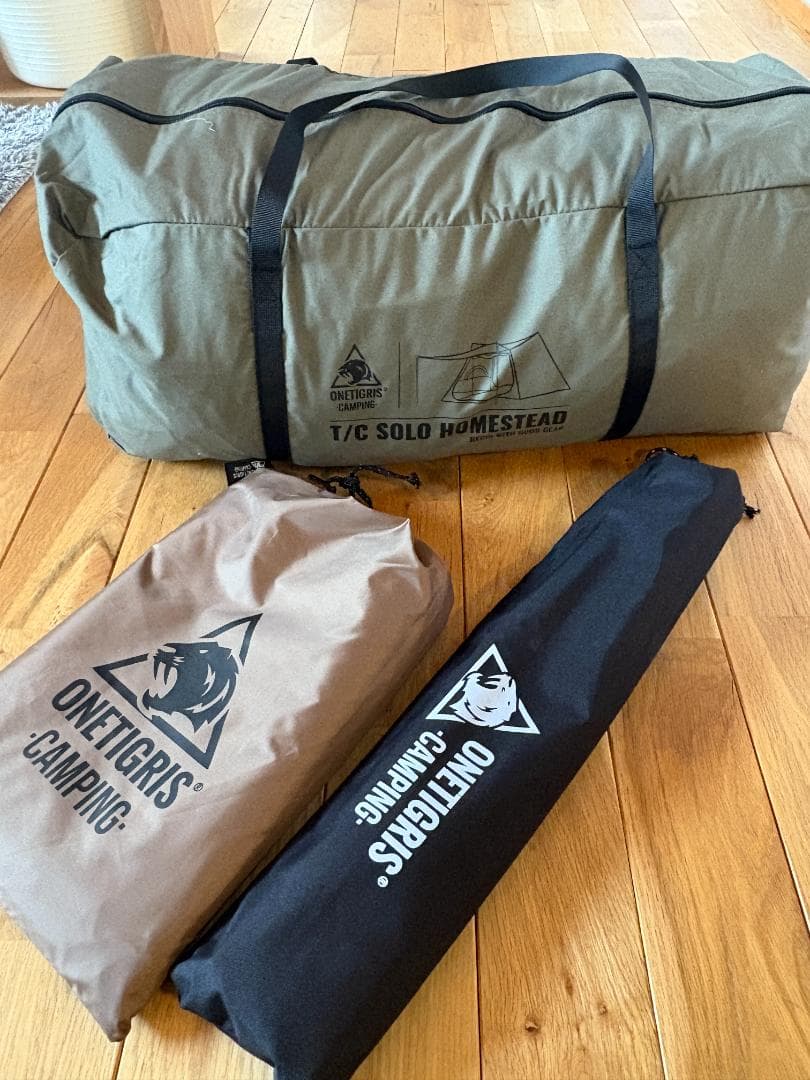 未使用品〈おまけ付〉OneTigris SOLO STEAD TCテント