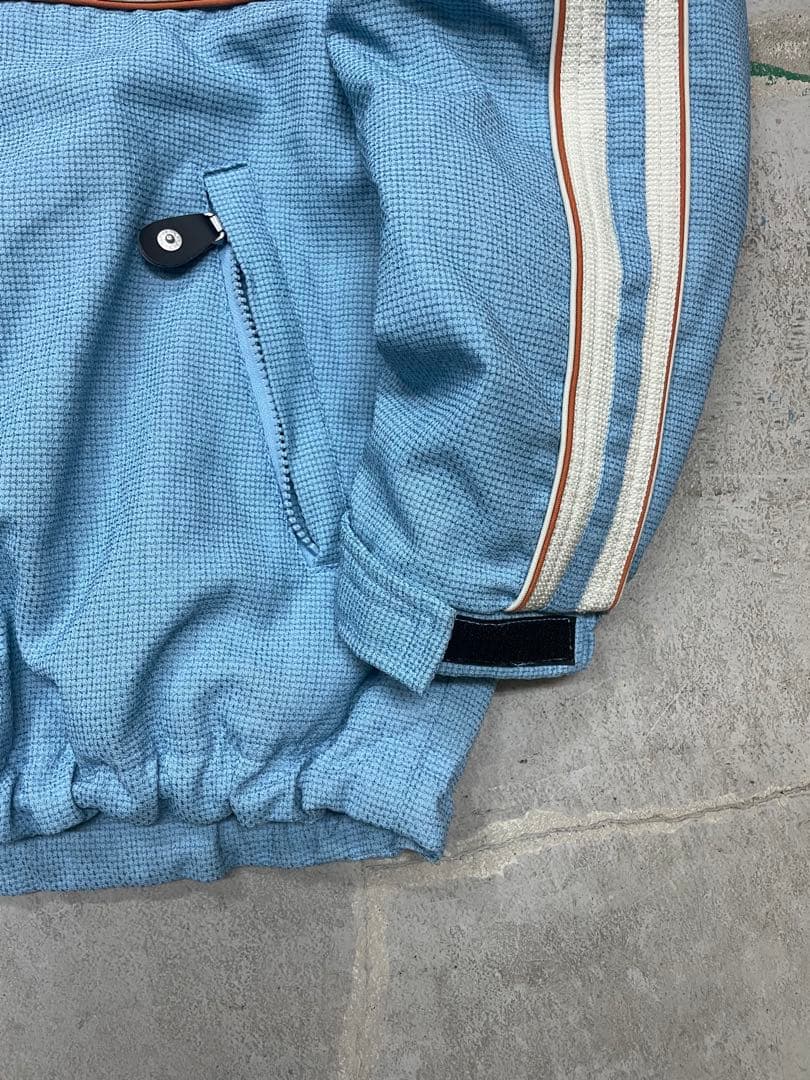 90s ESPERO アウター　スキーウェア　刺繍　y2k 水色　スノボウェア