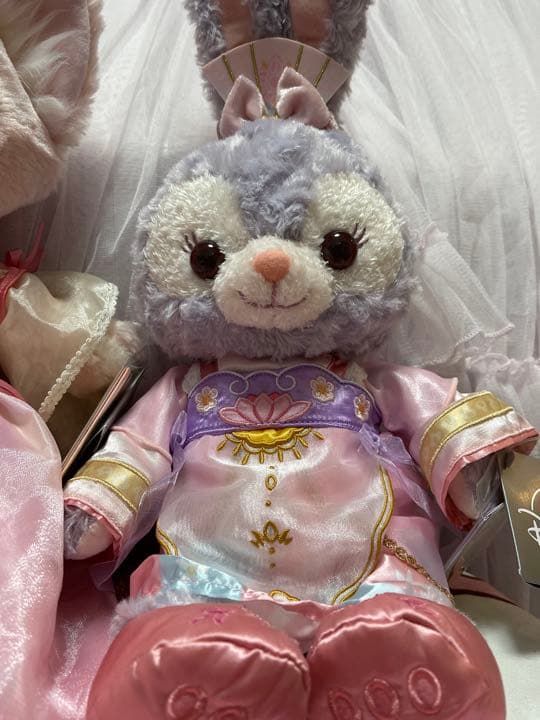 上海ディズニーランド中秋節限定リーナベルぬいぐるみS とステラルーS 2点セット