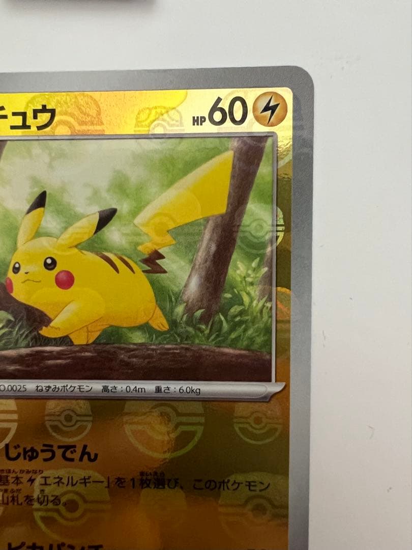 ピカチュウ　マスターボールミラー