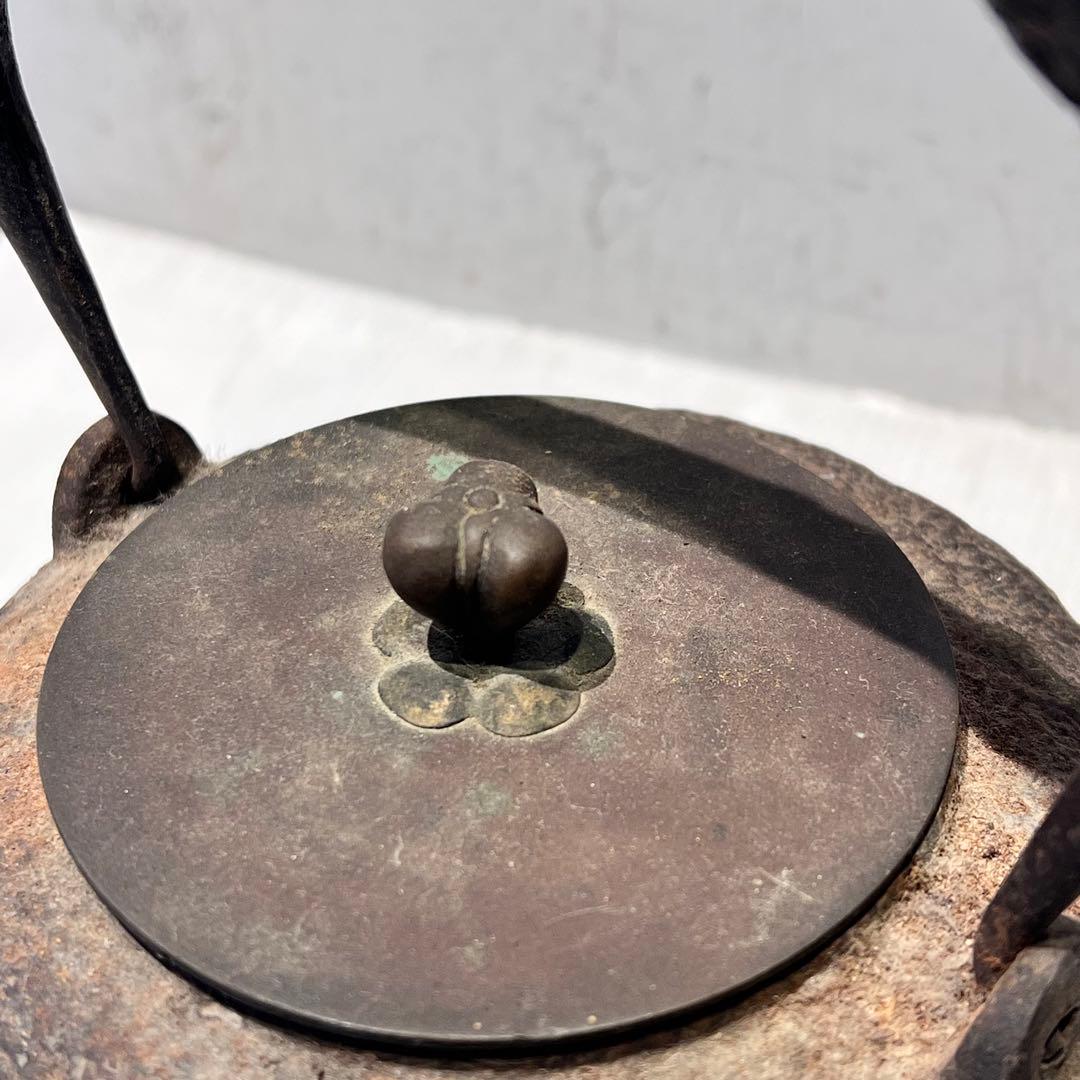 時代物　龍文堂造 鉄瓶 急須 茶道具 骨董　インテリア　コレクション