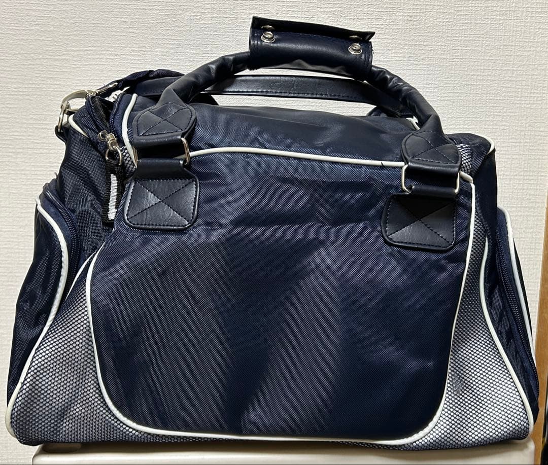 【激レア・非売品】ゴルフキャディーバッグシンハネイビーゴルフバッグ傘3点セット