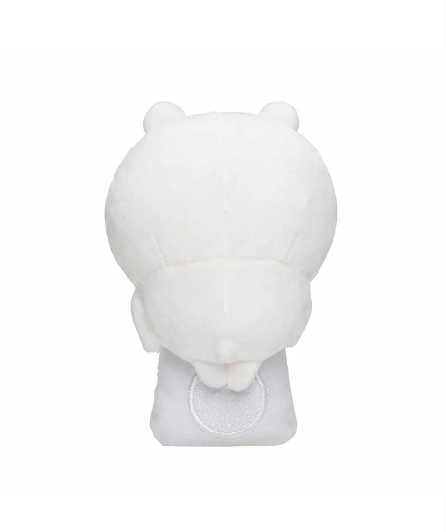 ちいかわデスクトップから見守 るひっかけぬいぐるみ （クッキーちいかわ)