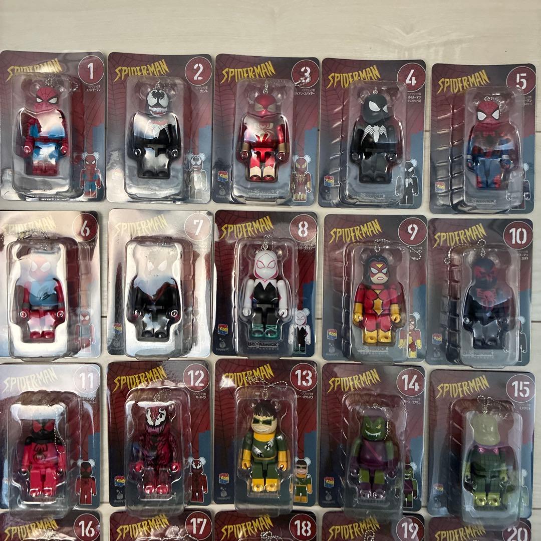 BE@RBRICK 新品　コンプリートセット　スパイダーマンシリーズ