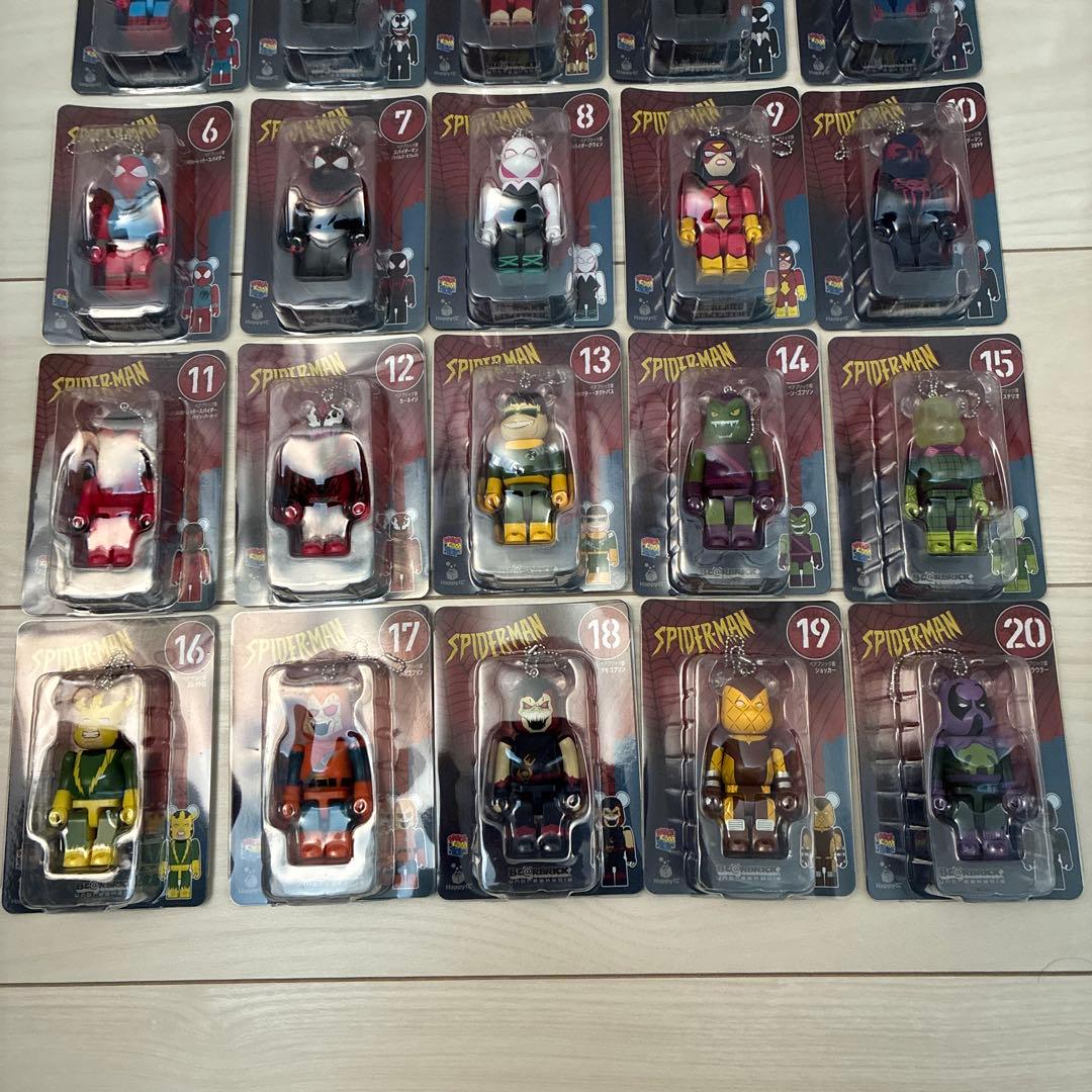 BE@RBRICK 新品　コンプリートセット　スパイダーマンシリーズ
