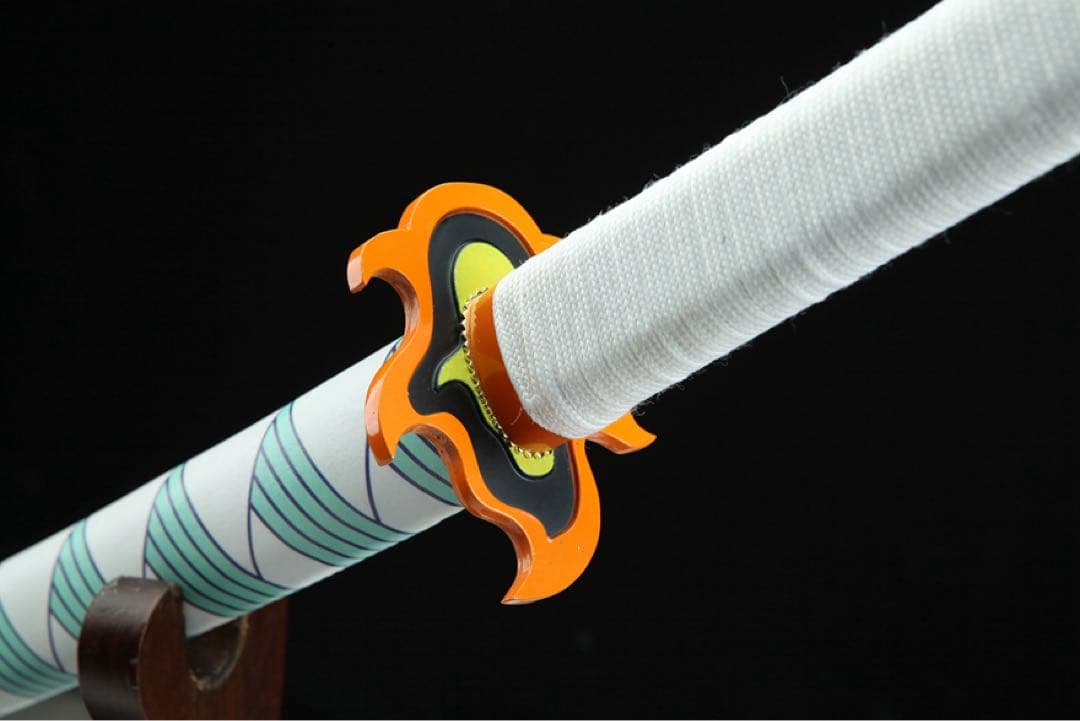 煉獄杏寿郎皮套金 日本刀 模造刀 居合刀 日輪刀 鬼滅の刃