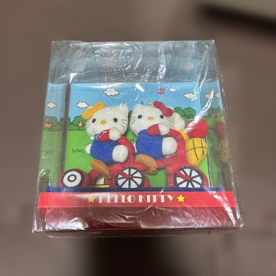 ‼️超希少品 ハローキティ ぬいぐるみ サイクリング 自転車 2001年 未使用