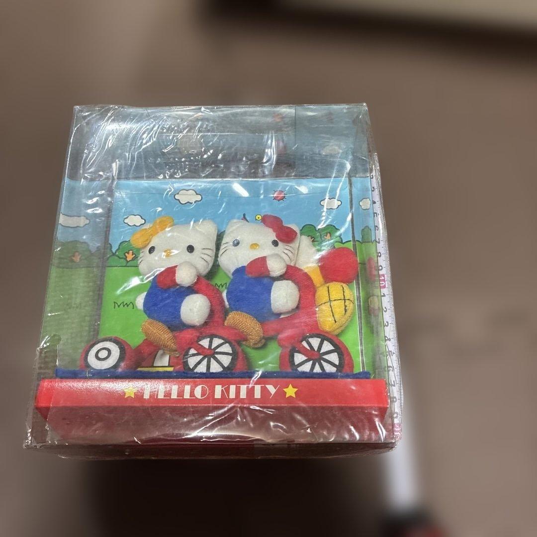 ‼️超希少品 ハローキティ ぬいぐるみ サイクリング 自転車 2001年 未使用