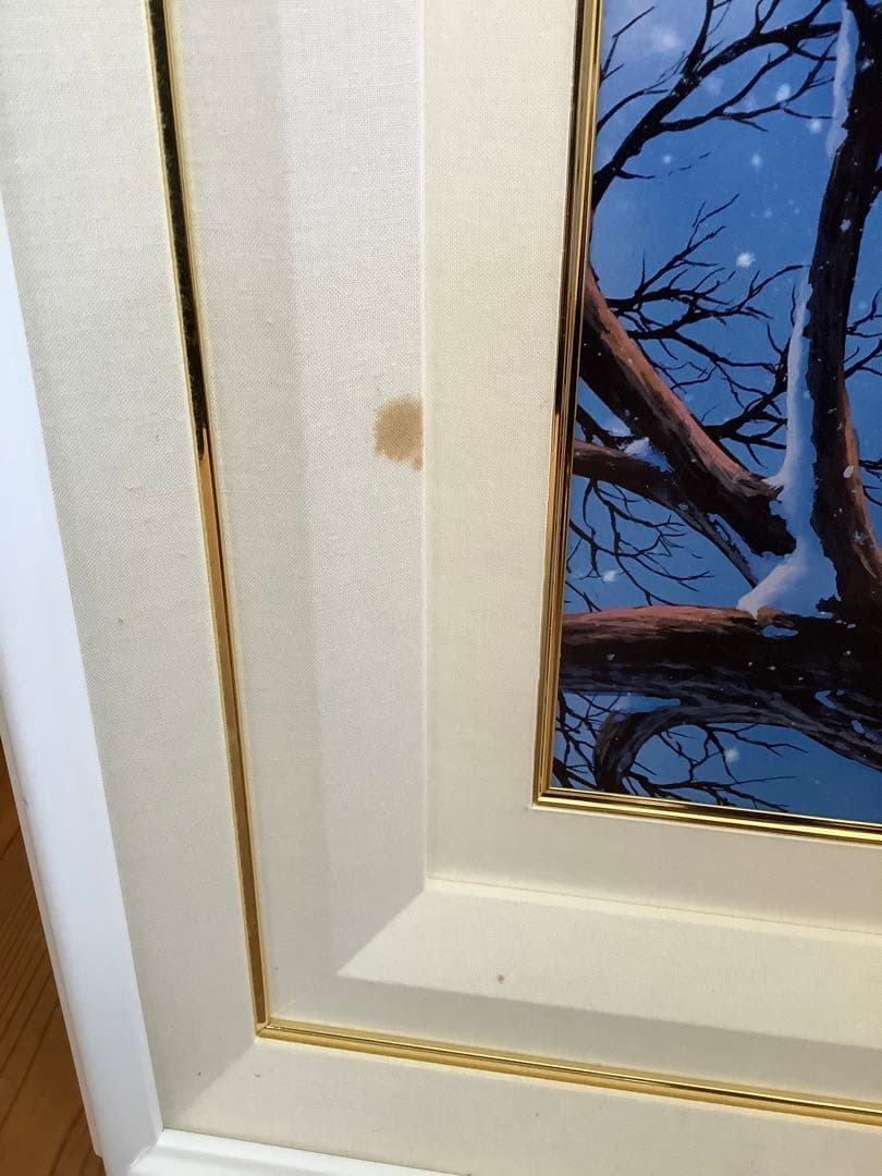 Evening Light Ⅱ 冬の風景 アート