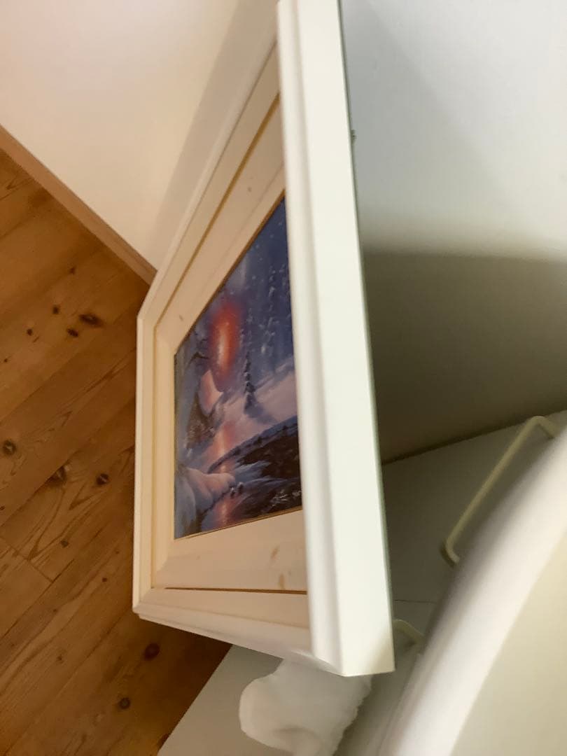 Evening Light Ⅱ 冬の風景 アート