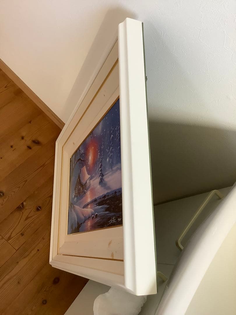 Evening Light Ⅱ 冬の風景 アート