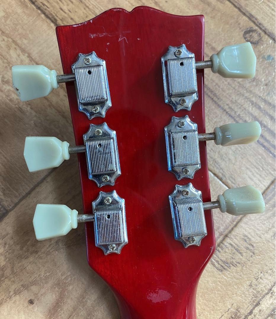 レスポールスタイル エレキギター サンバースト