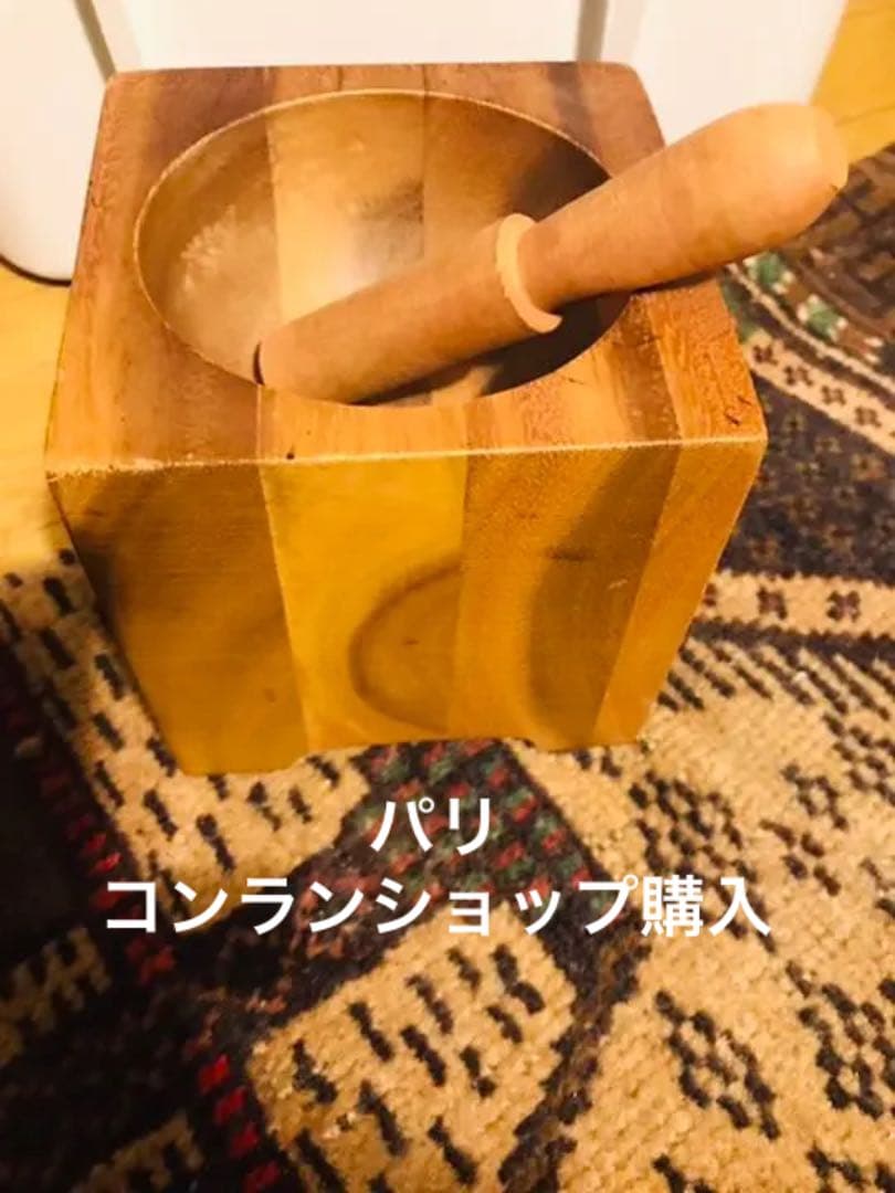 未使用品　無垢重量安定　手作りカレーにパリコンランショップ　ハーバルクラッシャー