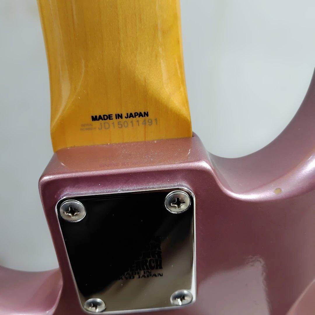 フェンダージャズベース・メイドインジャパンJDシリ バーガンディミストメタリック
