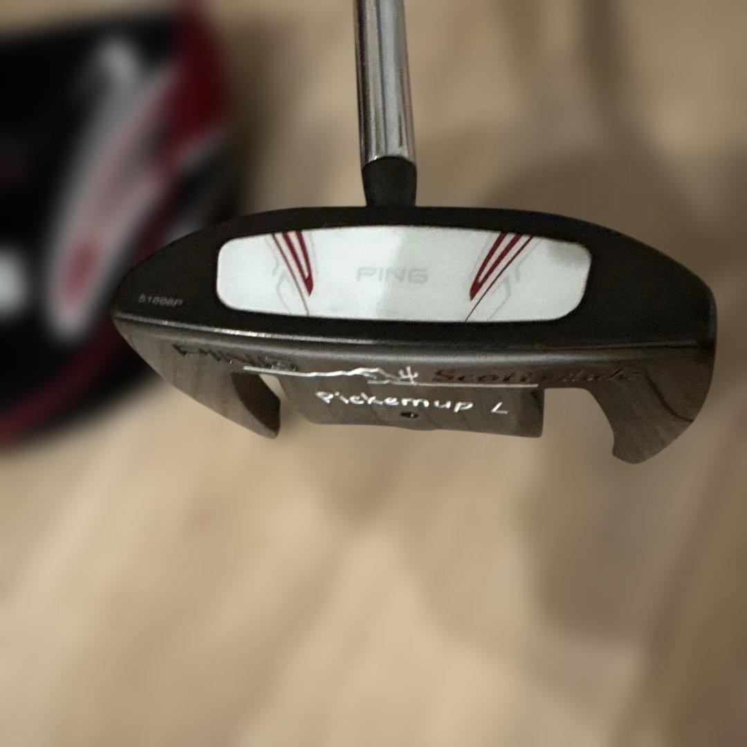 PING Pickemup L パター ヘッドカバー付き46インチ