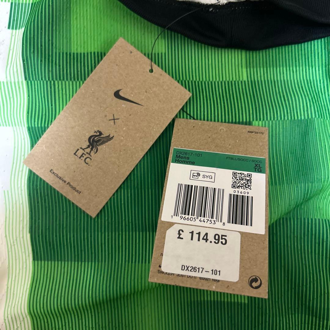 ファンダイク ユニフォーム リバプール 23/24アウェイ EL 正規品 タグ
