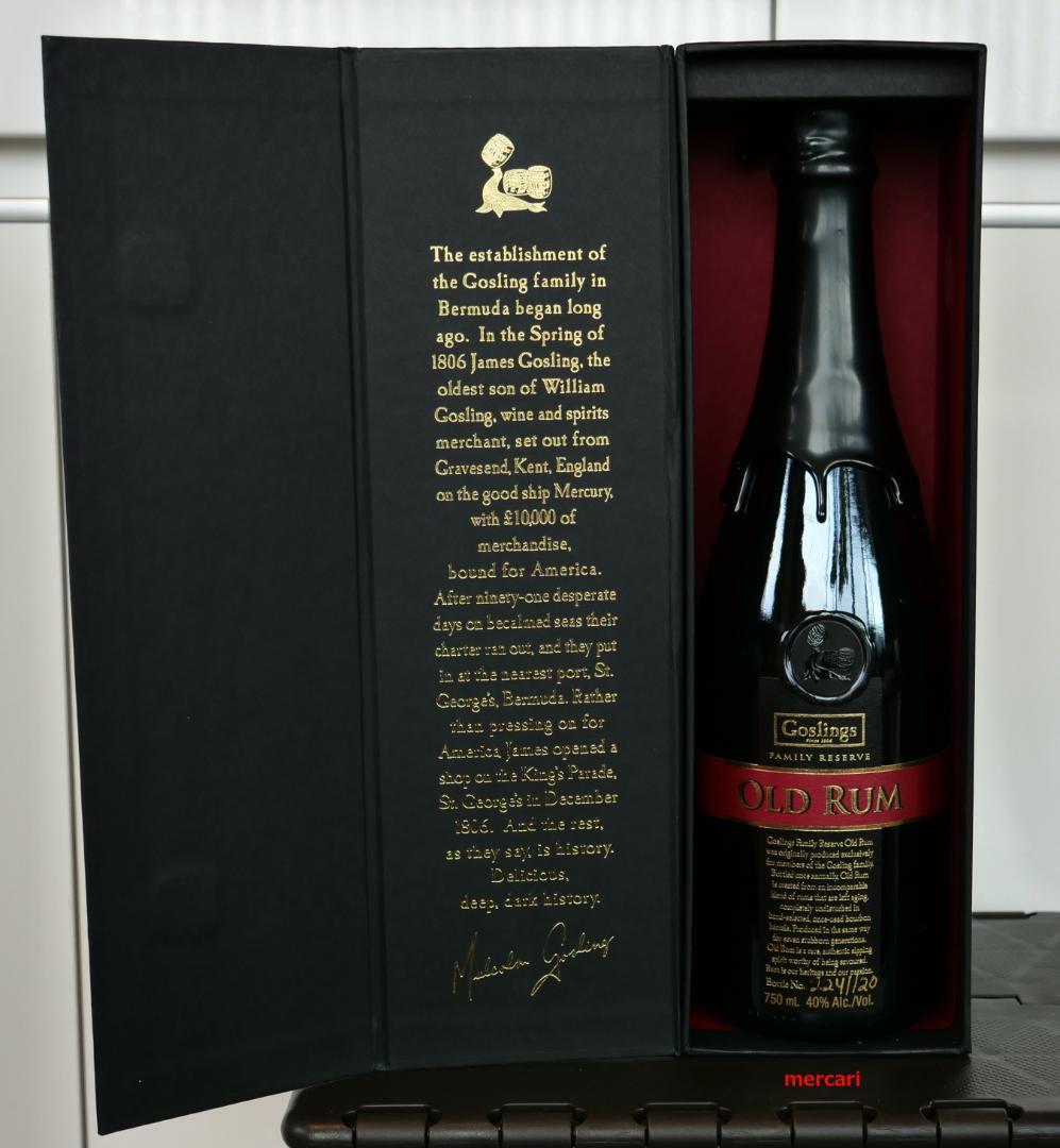 Goslings Family Old Rum バミューダ産ラム酒