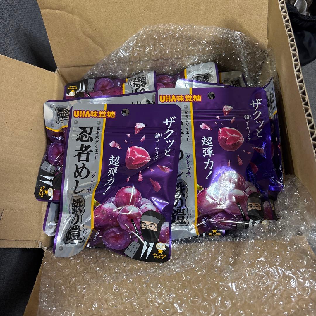 忍者めし鉄の鎧　グレープ味　50袋