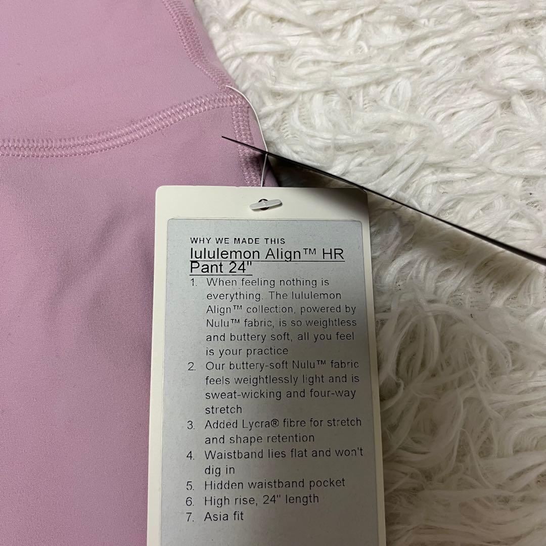 未使用 lululemon ルルレモン スパッツ レギンス ピンク ヨガ