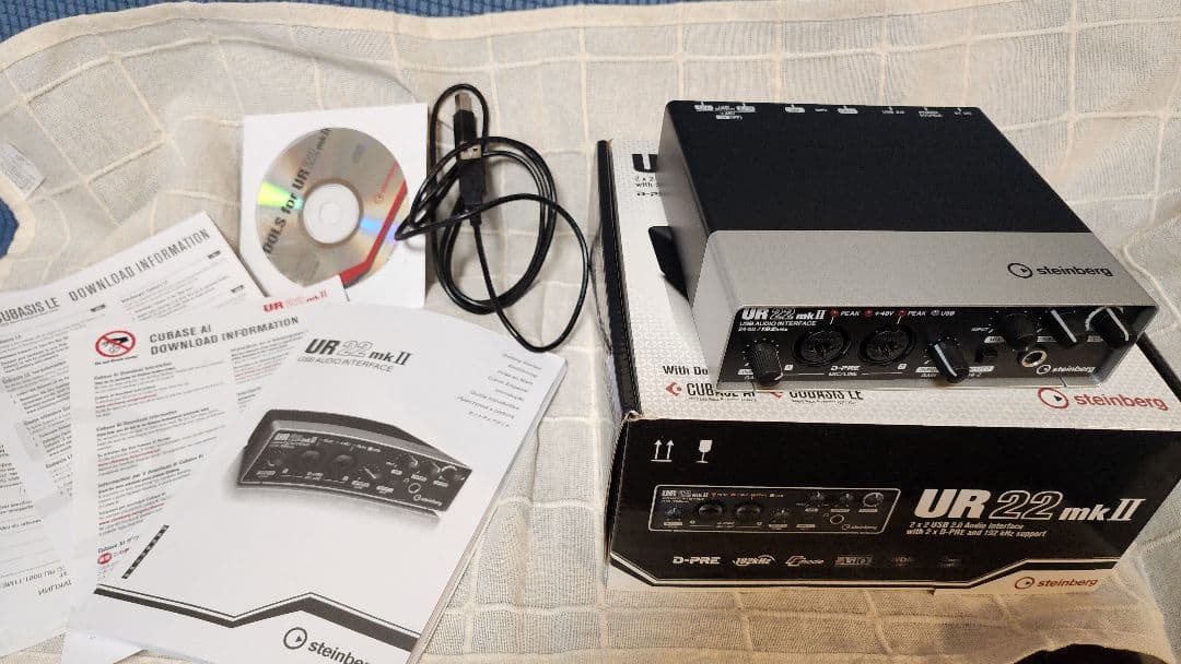 steinberg UR 22 mk II オーディオインターフェース・送料無料