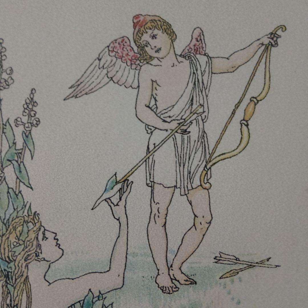 リトグラフWalter Craneクレイン『フラワーウェディング』1905年初版