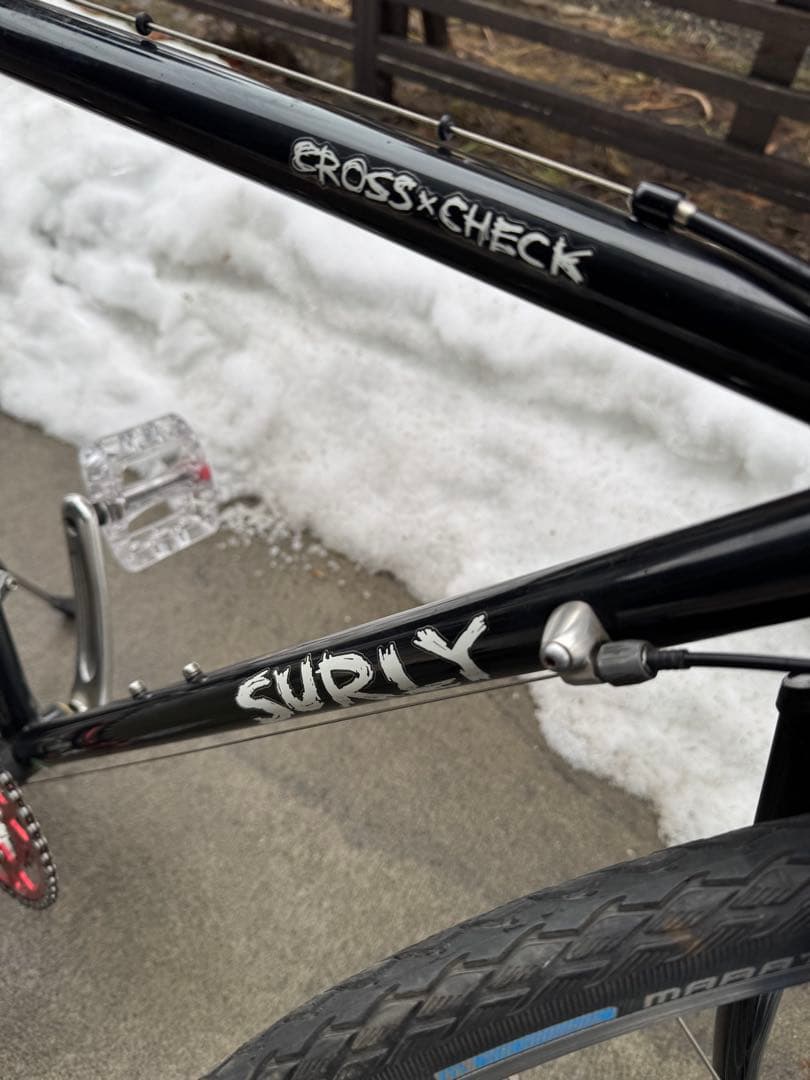 SURLY CROSS-CHECK ブラック　完成車700C